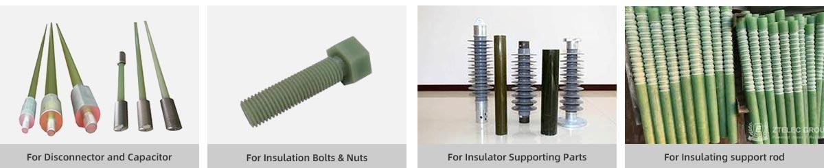 Epoxy Pultruded Fiberglass Rods