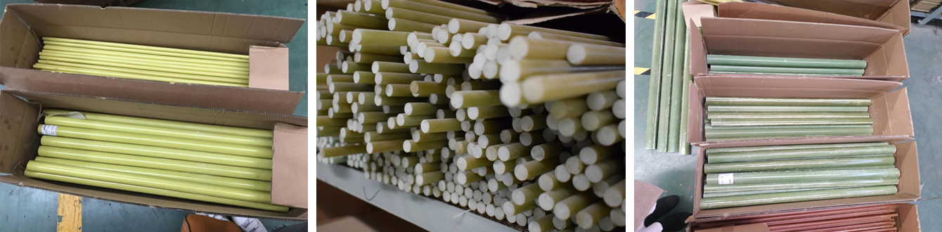 Epoxy Pultruded Fiberglass Rods