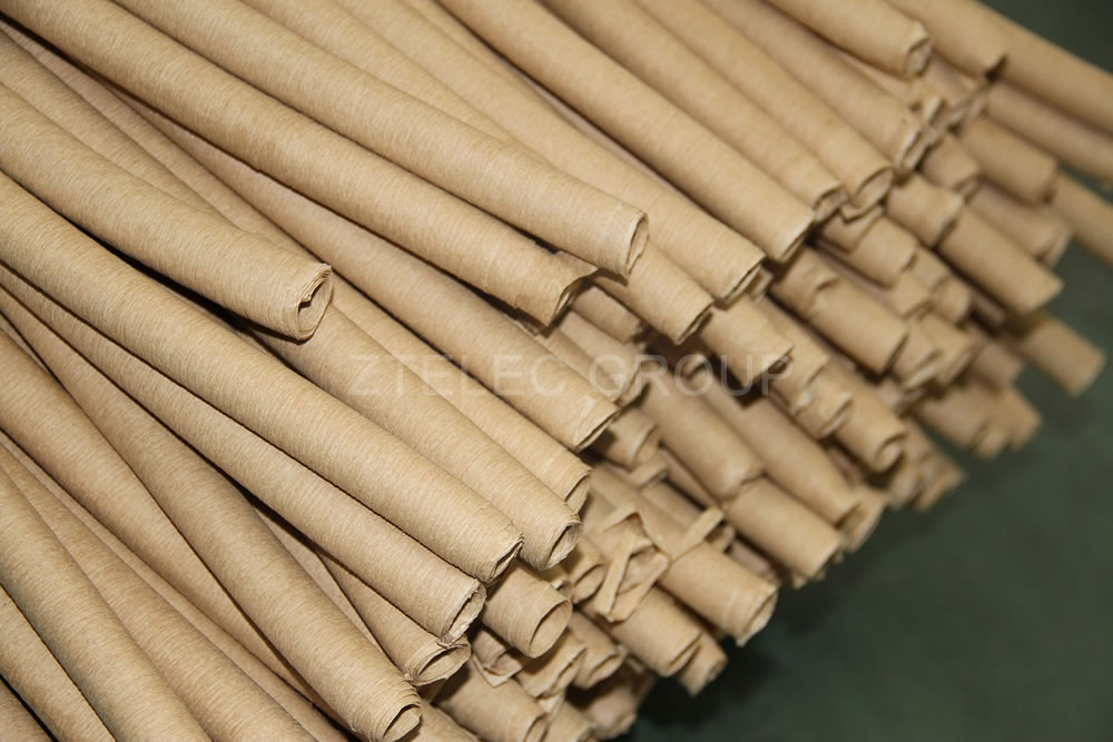 crepe paper tube for transformers