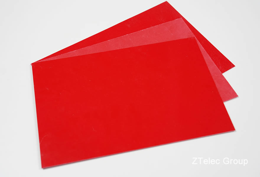 red GPO-3 sheets