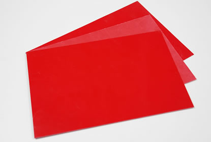red GPO-3 sheets