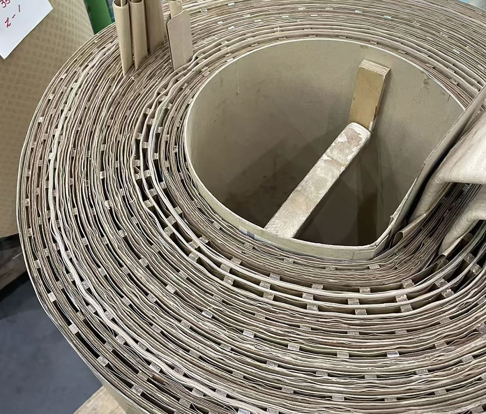 pressboard spaces for transformer winding